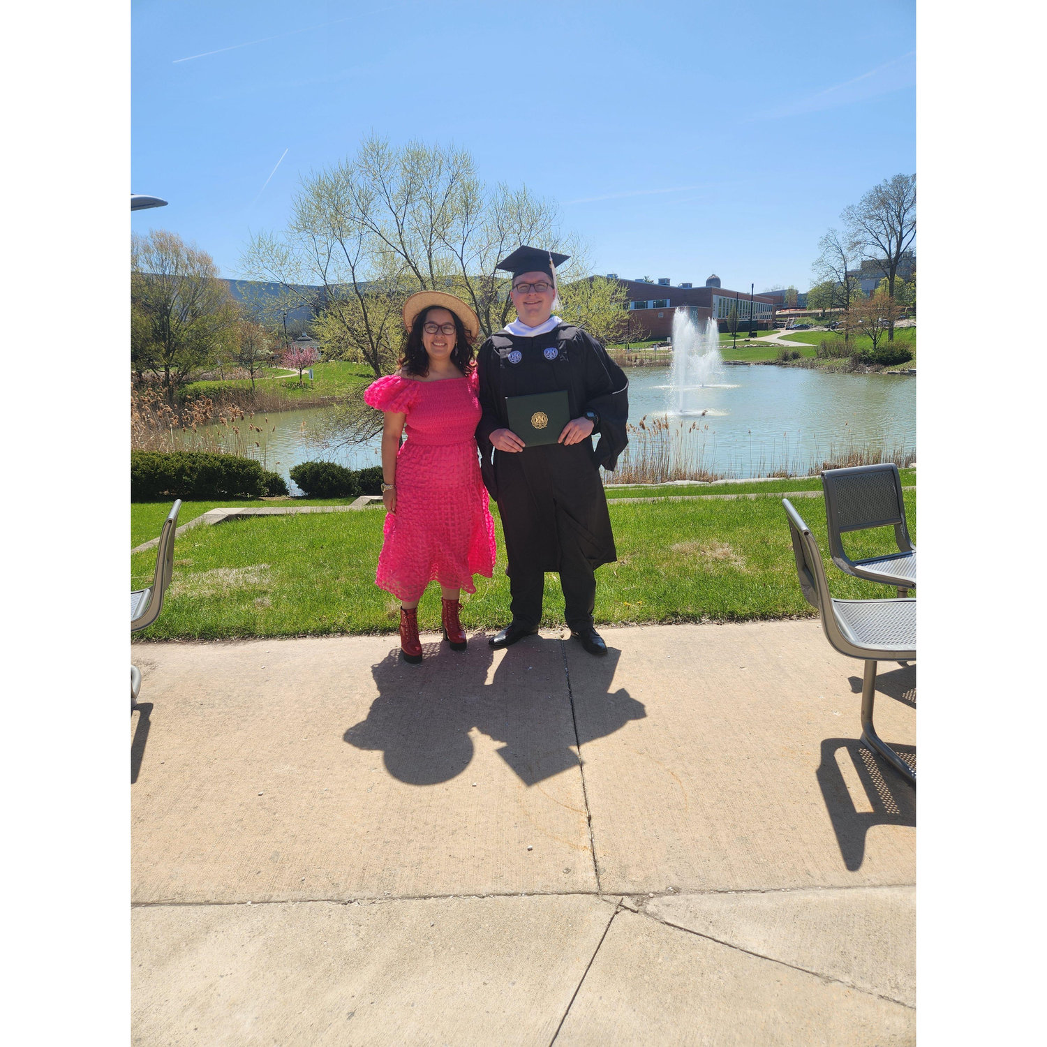 Wesley's graduation!
