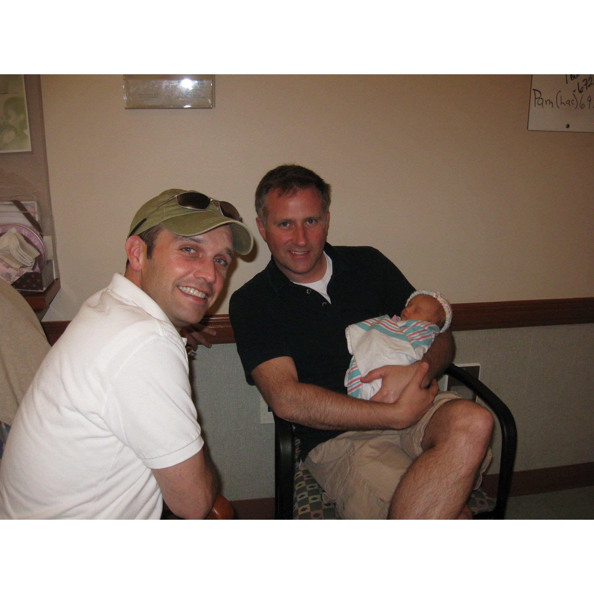 2011 - We were the first besides family to hold Maggie Sue Bourne