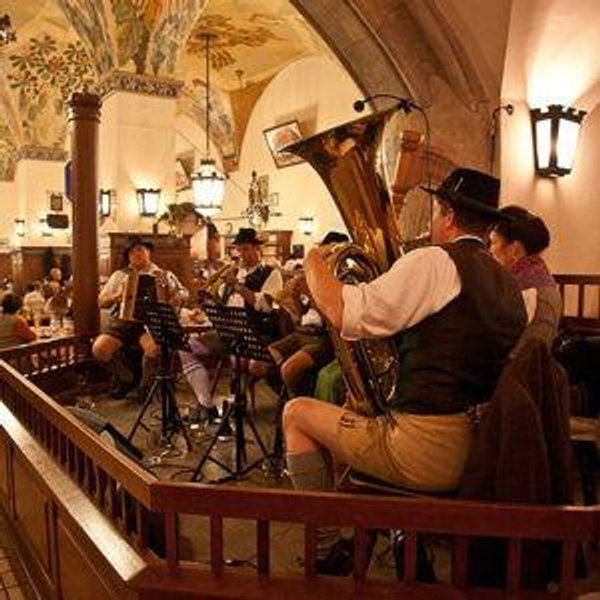 German Dinner at Hofbräuhaus