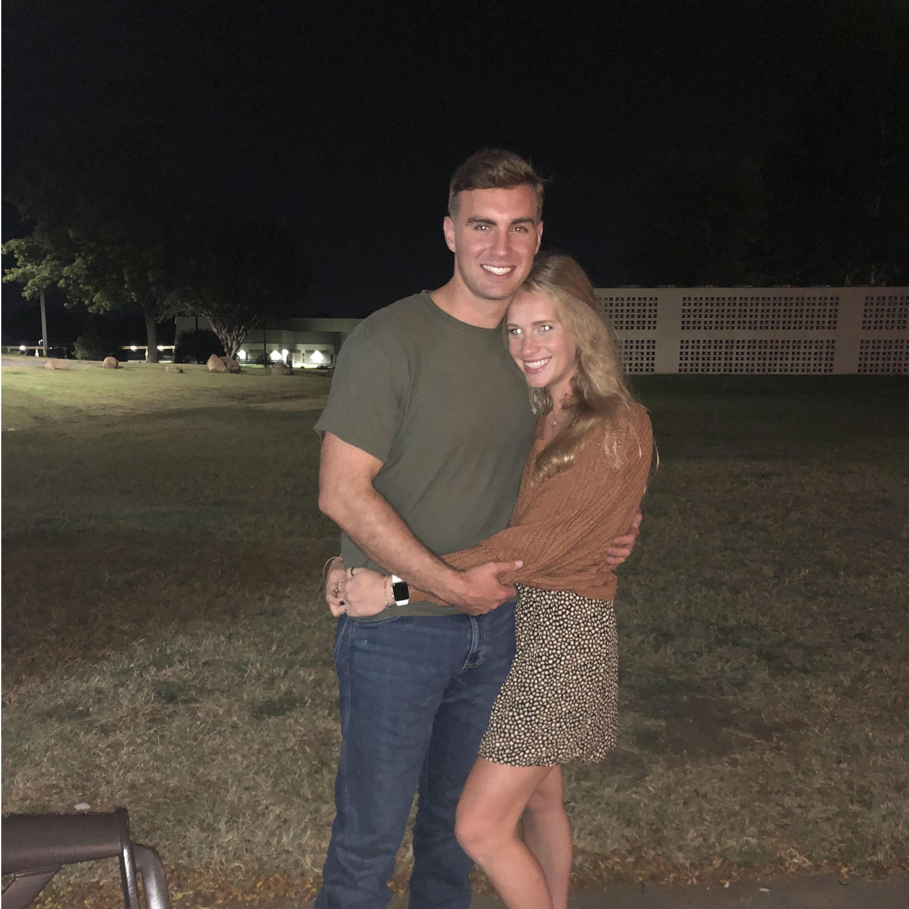 3rd Visit: Ethan showing Amanda around his home - Ft. Sill - the location of the Army Officer course (Oct 2020) Lawton, OK