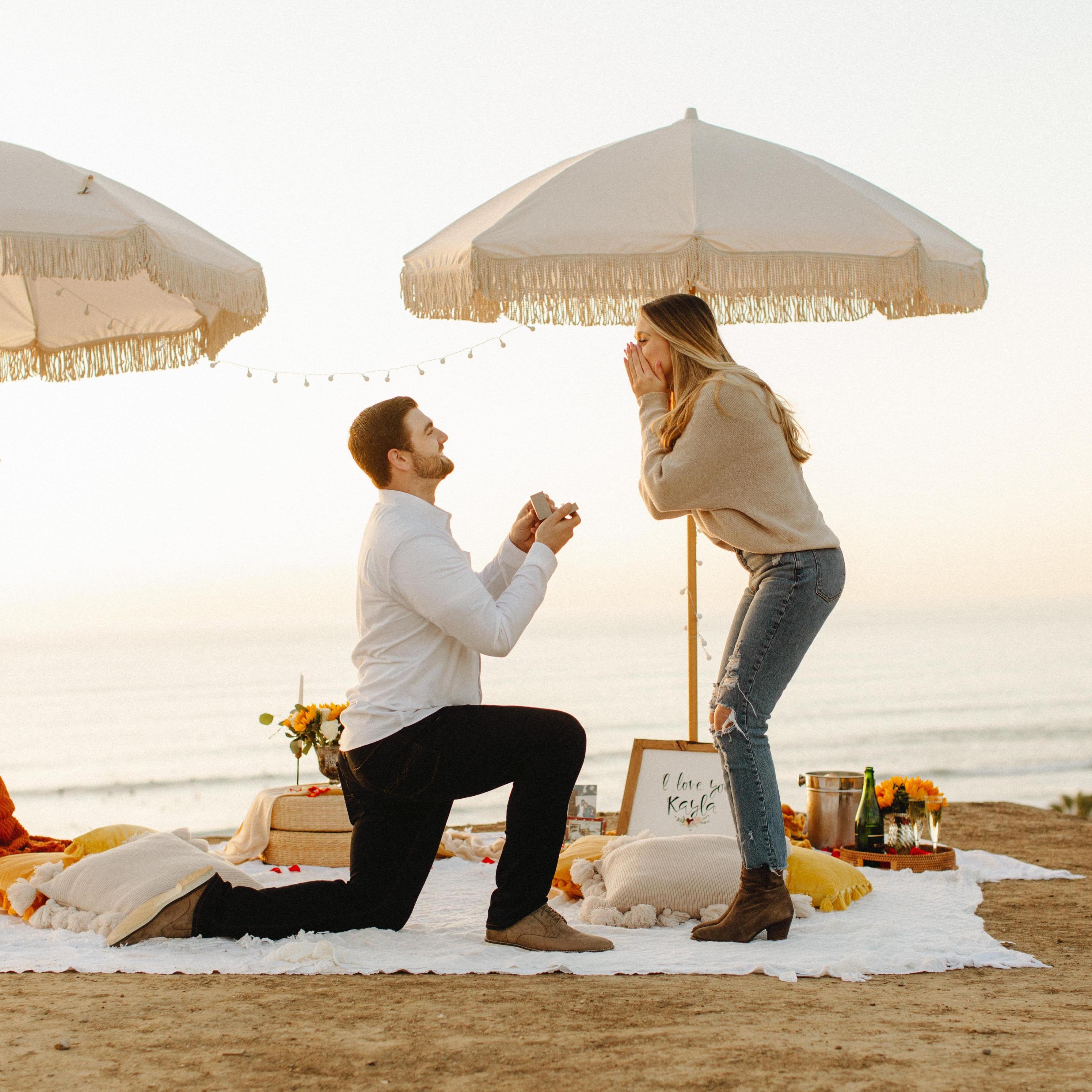 When Frankie asked me to spend the rest of our lives together!