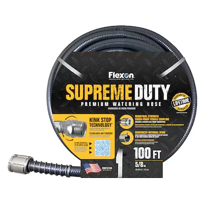 FLEXON 5/8-in x 100-ft Supreme Duty Garden Hose