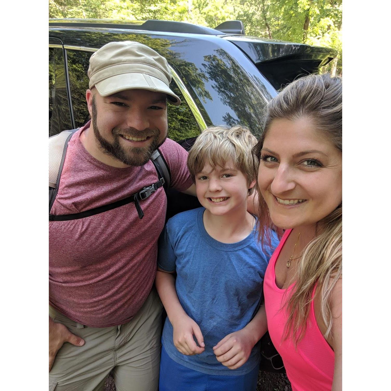 First hike together