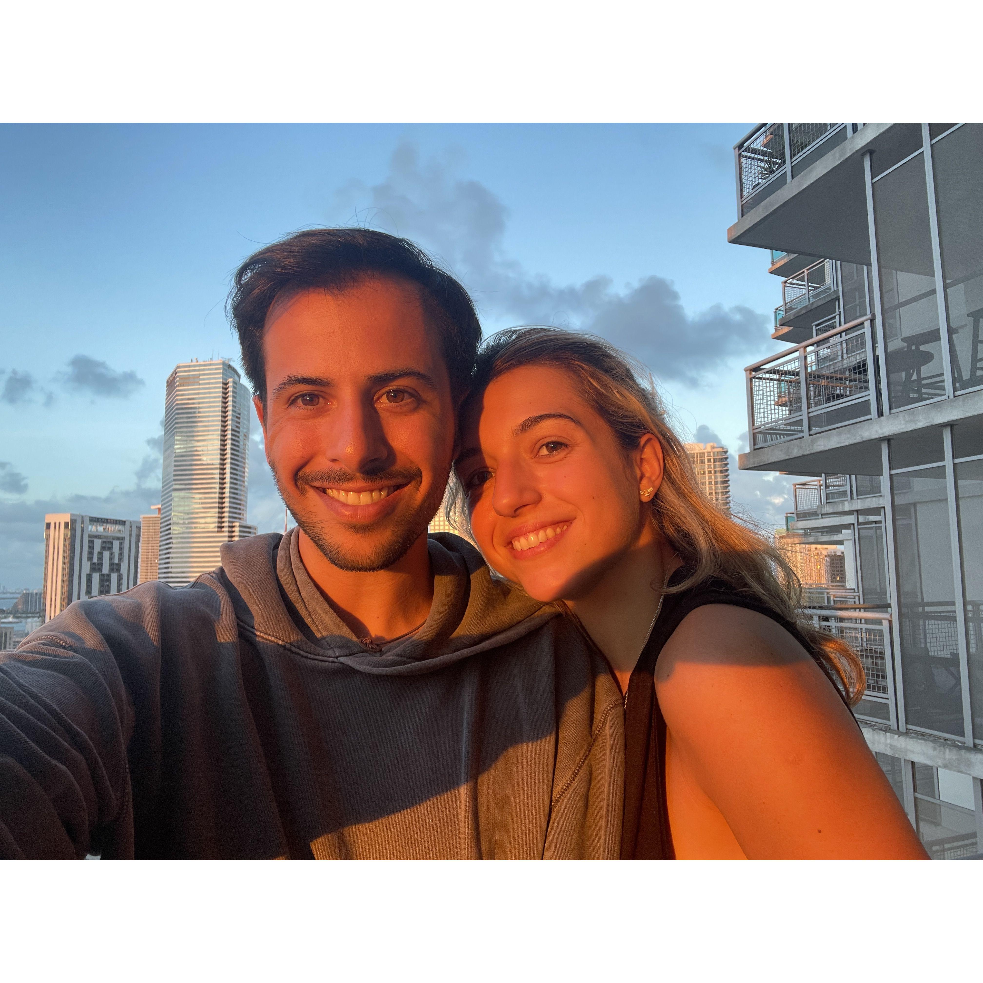 Sunsets at The Wind apartment