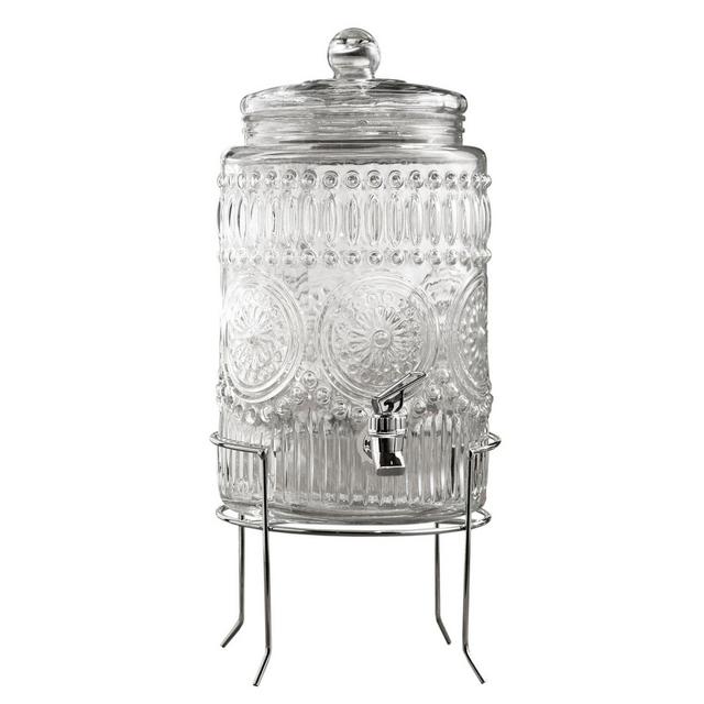 Fifth Avenue Crystal Bradford Beverage Dispenser