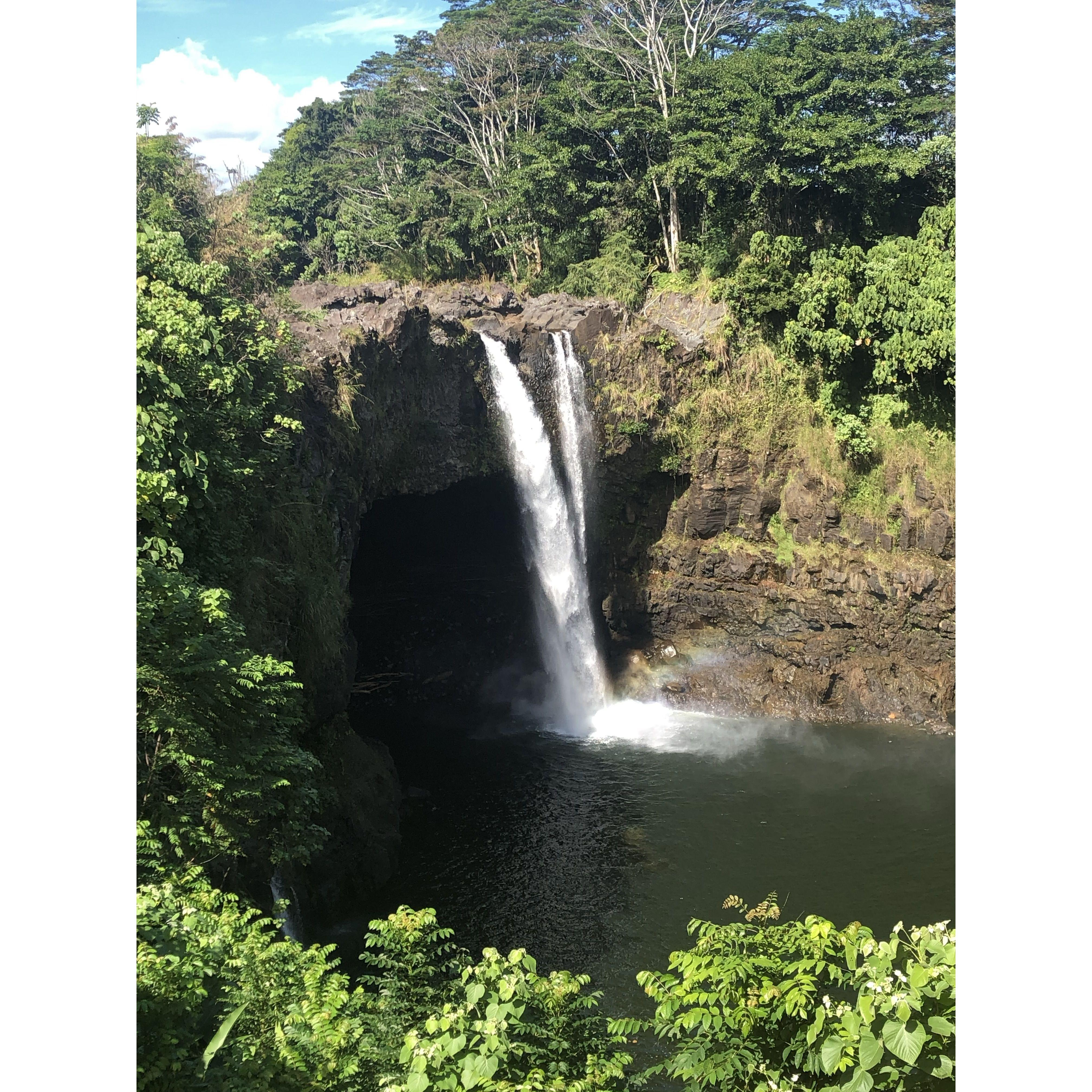 We love chasing waterfalls. Wailuku, HI 2019