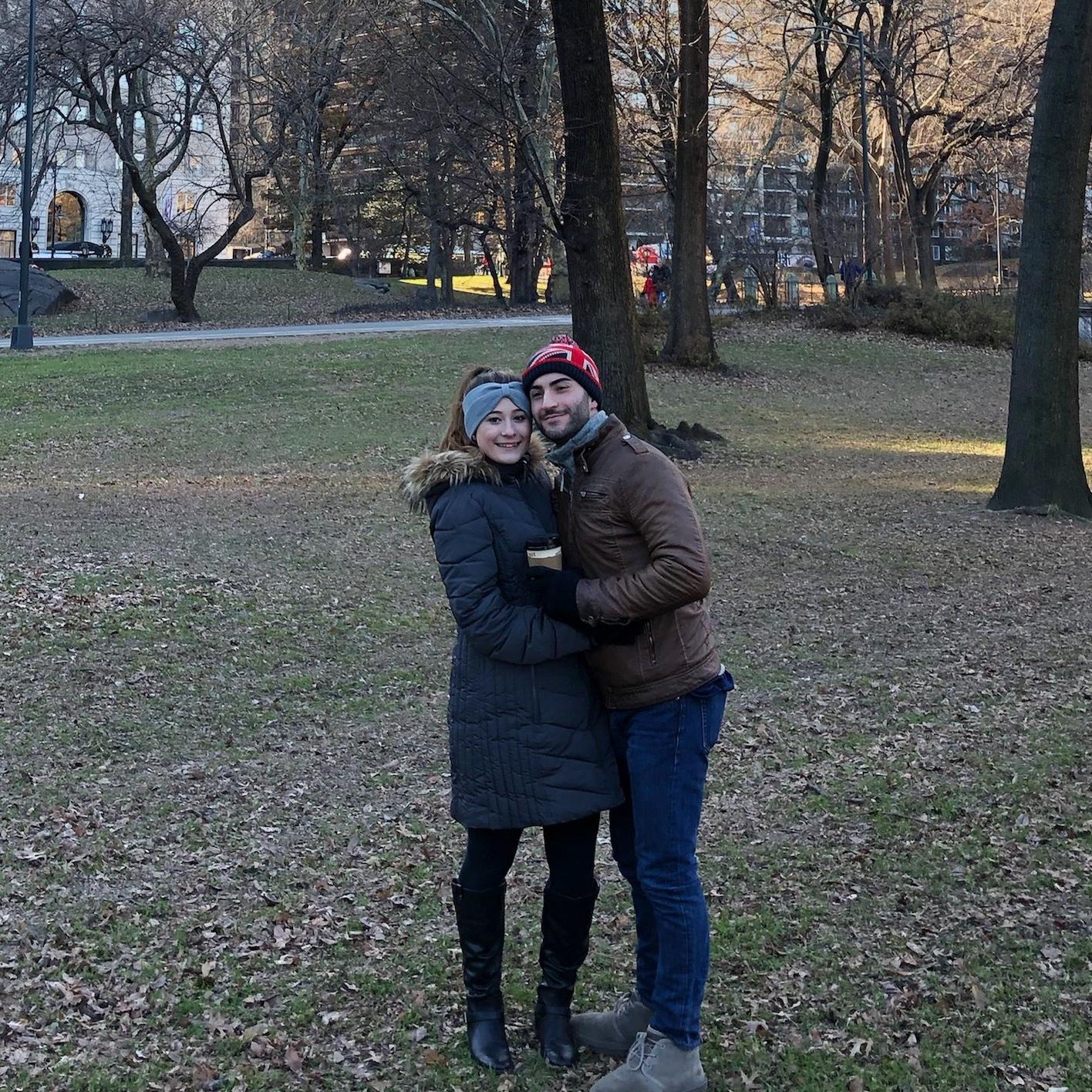 took me to New York for the first time, December 2018