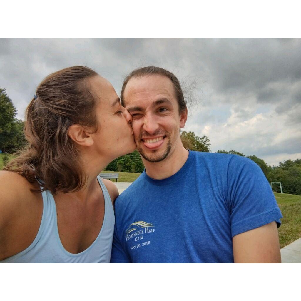 Goofy skatepark hangouts on our 4th(?) date