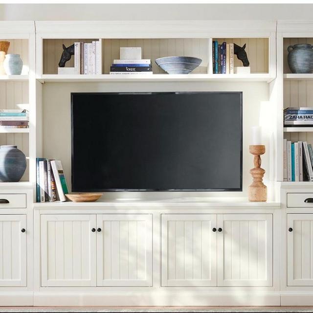 For Our New House - Aubrey 6-Piece Entertainment Center (108") Pottery Barn