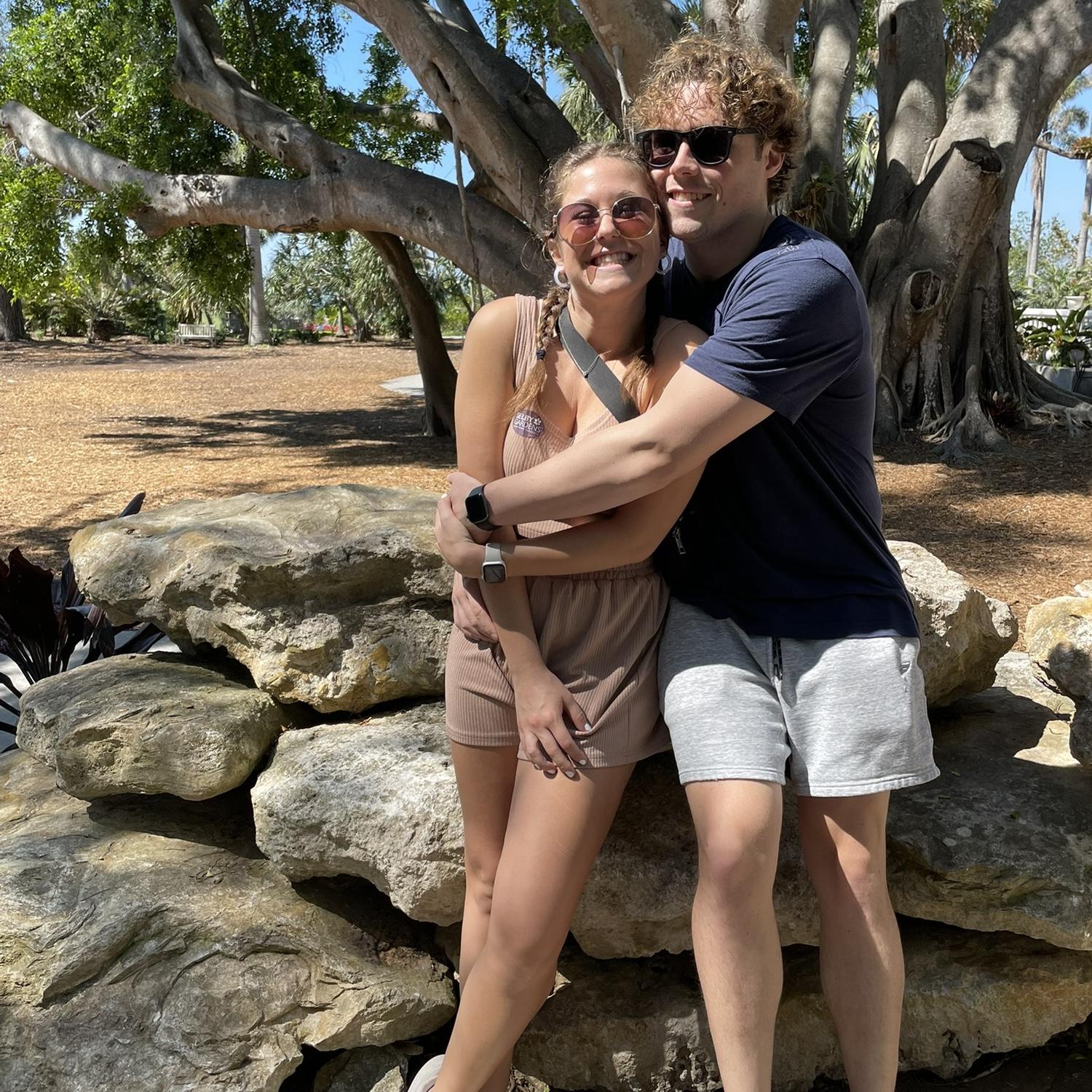 Taken on a trip to Florida to visit David’s sister!