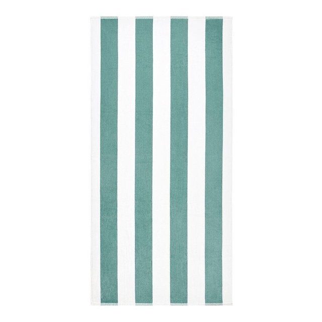 Classic Awning Striped Beach Towel, Seabreeze