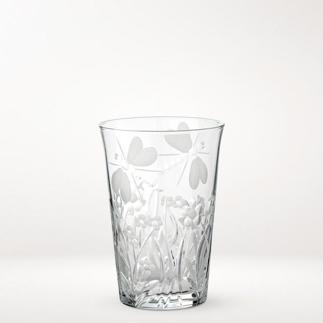 Floral Etched Tumblers, 9-oz, Each