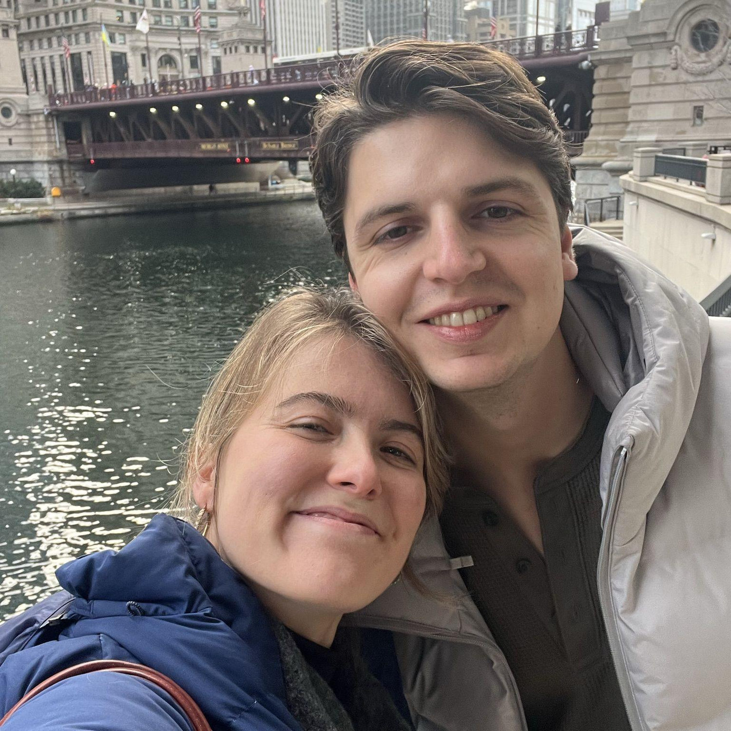 First day in Chicago together in 2023