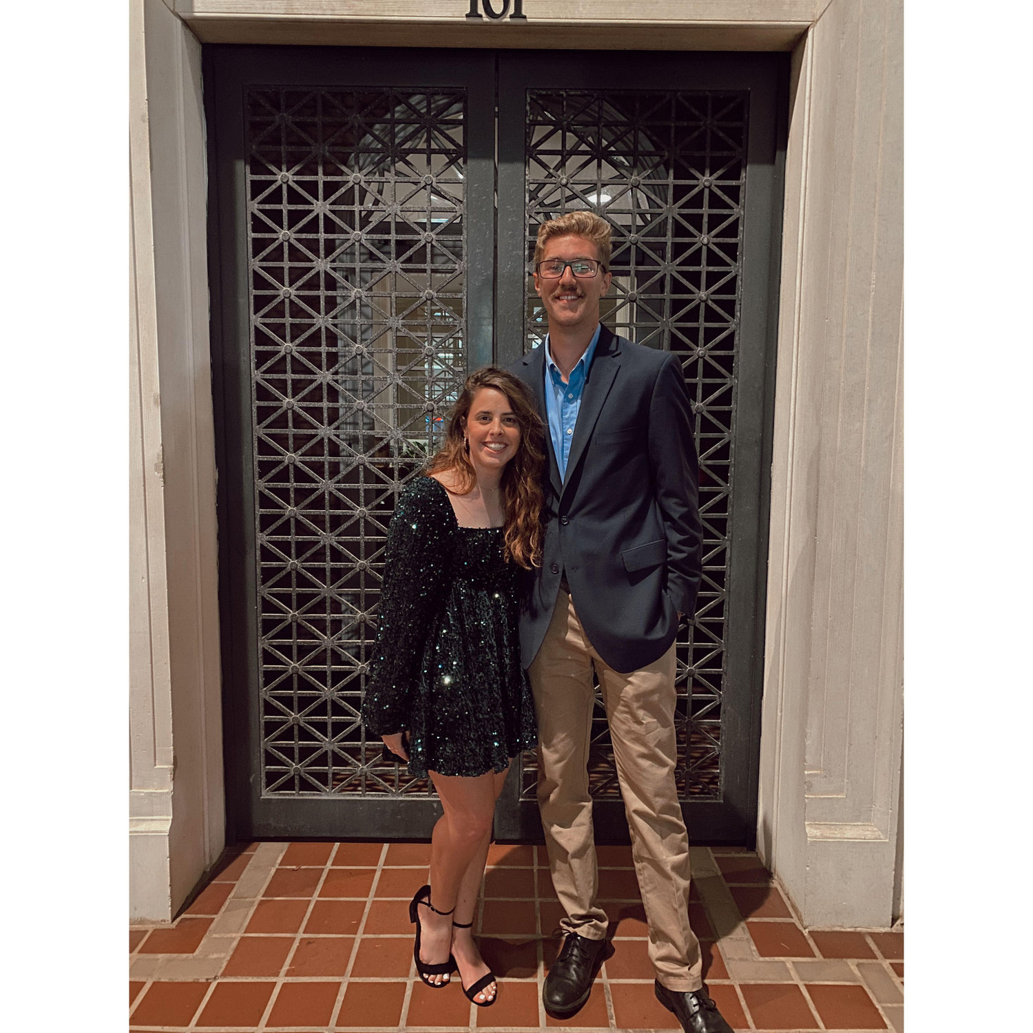 This was taken about a month after we first started dating. We were heading to Clemson BYX semiformal