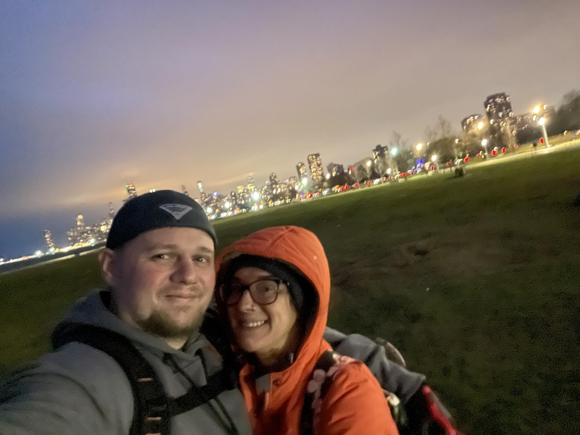 Biking in 50+ mph winds just because it “was the last warm day”