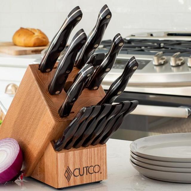 CUTCO Galley + 6 Set with Block Knife Set