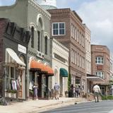 Antique shopping in downtown Woodbury