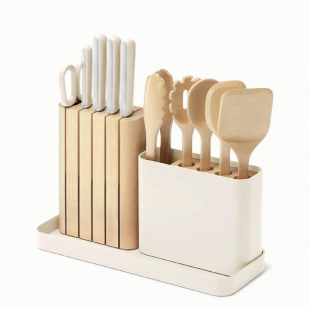 Caraway 14-Piece Knife & Utensil Set