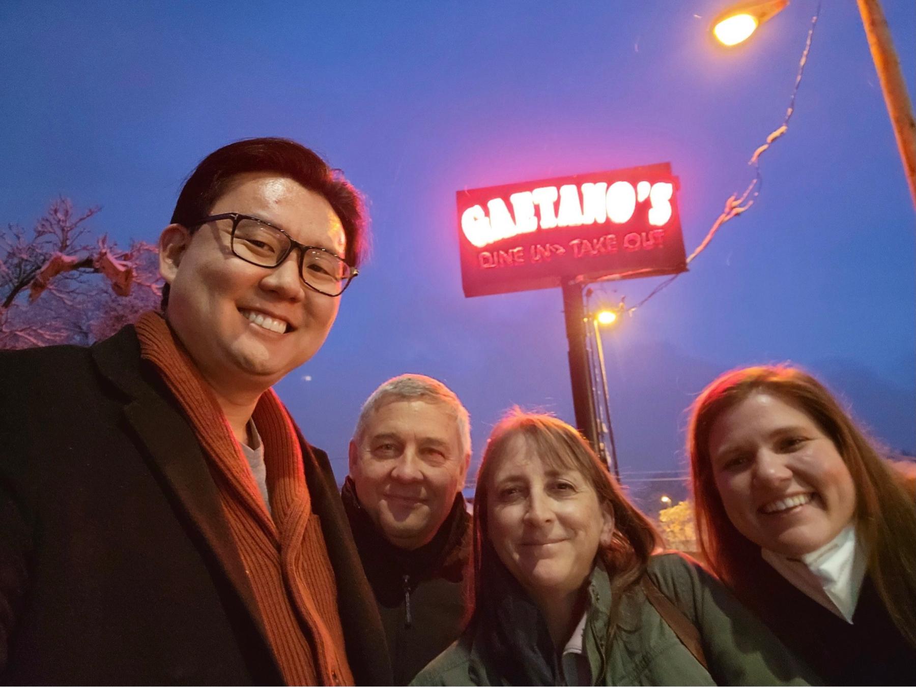 Shawna met Nick’s parents for the first time when they came out to Colorado in April of 2021