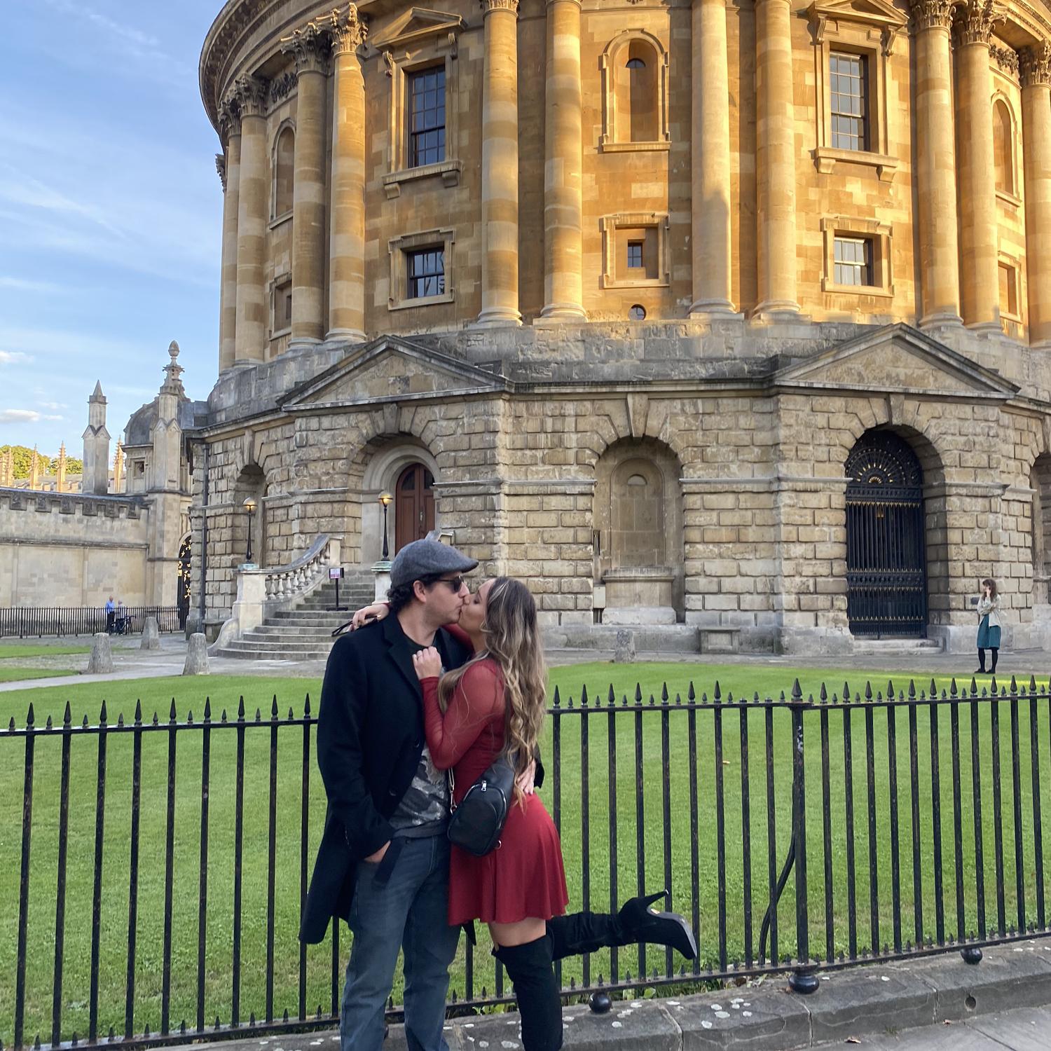 On our trip to England and getting to see the Radcliffe Camera during golden hour!