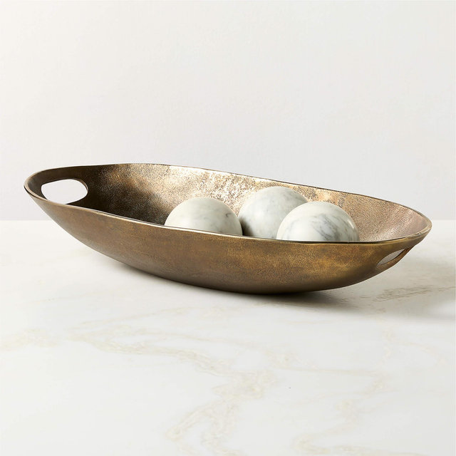 Mawson Cast Aluminum Decorative Bowl Small