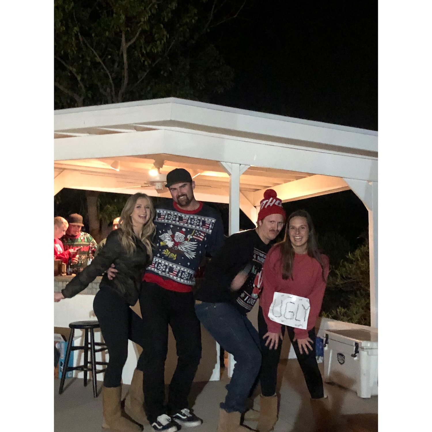 Christmas party fun with Brea & Kyler