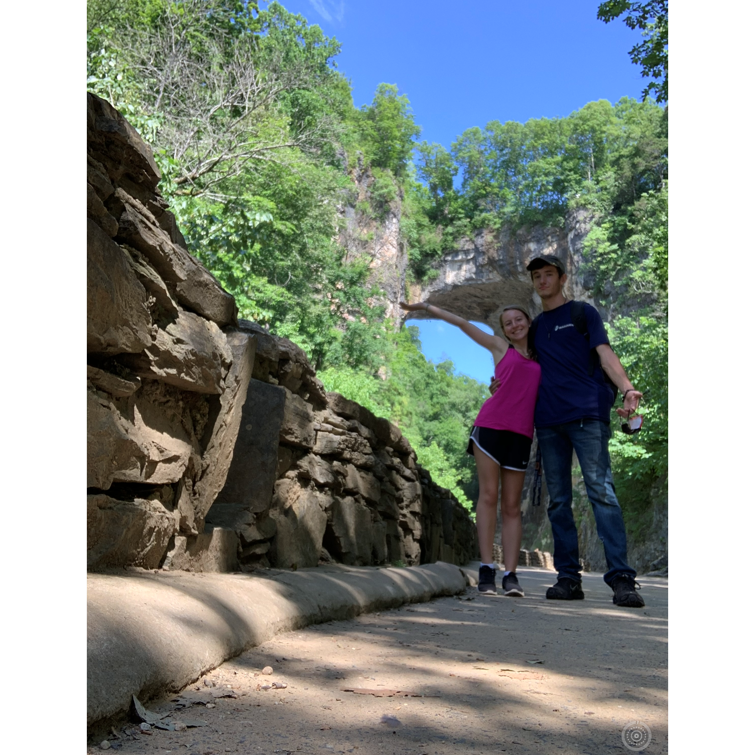 Our first trip to the Natural Bridge in Virginia!
