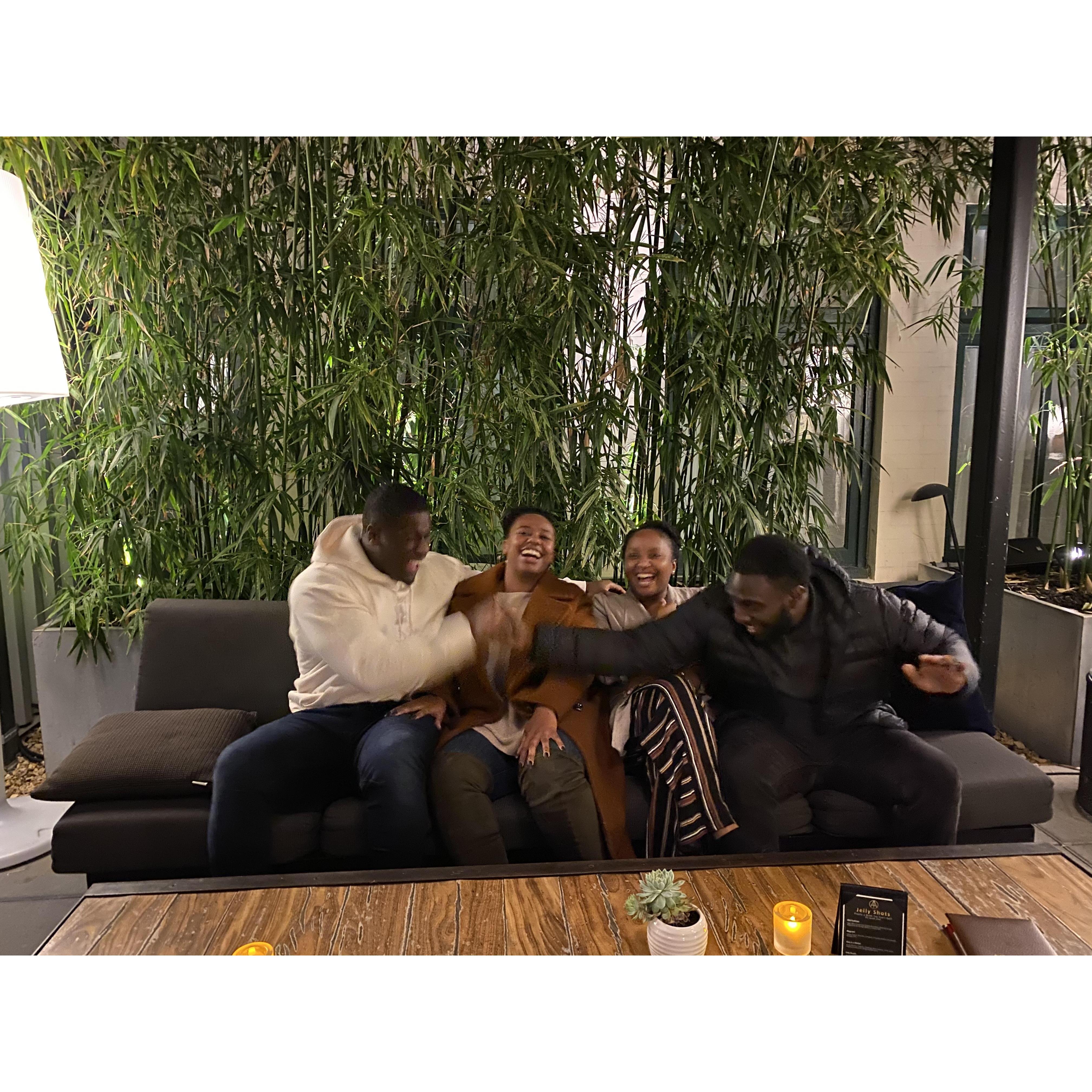 Dinner with Kentae & Taylor @ Dirty Habit in Uptown SF (December 2019)