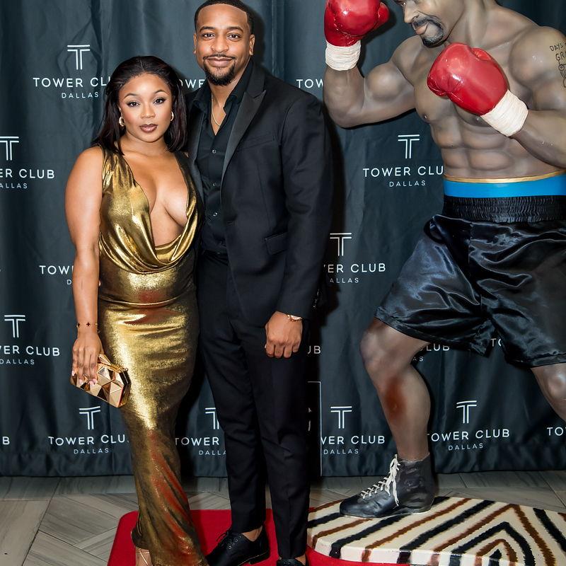 Our first upscale event together