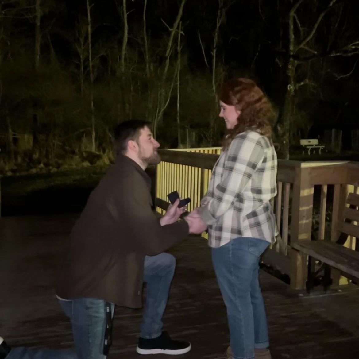 Our engagement (!!!)