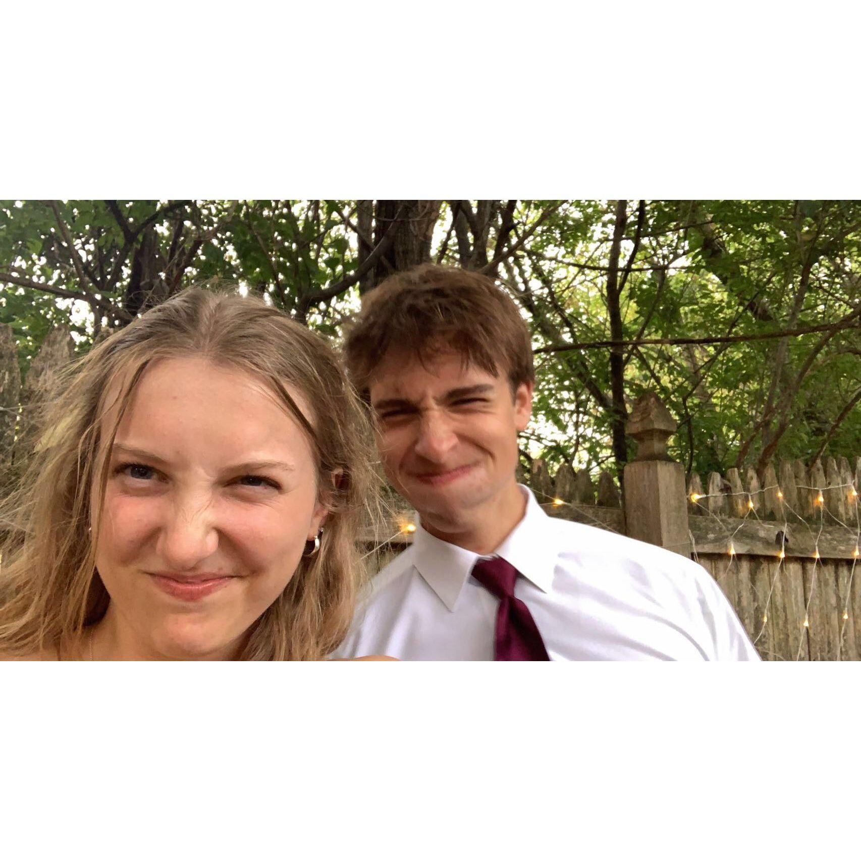 Daniel' plus one to Mark and Amanada's Wedding