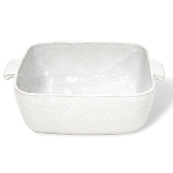 Glacier White Ceramic 8” Rectangle Baker