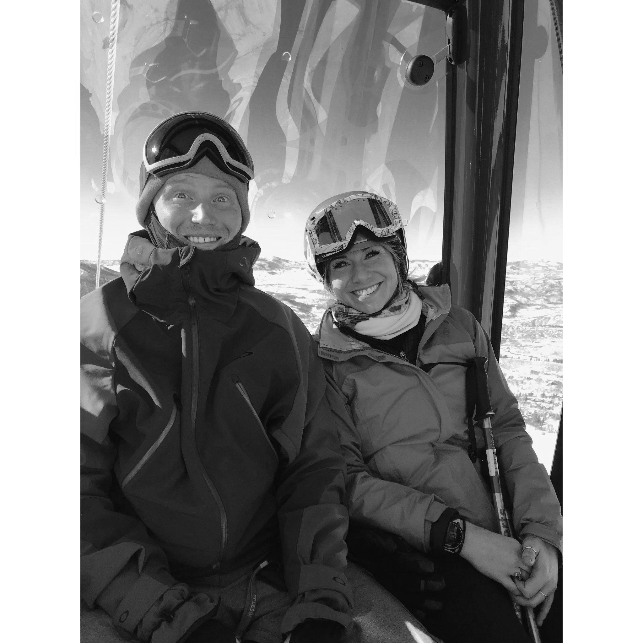 Just us doing what we love most!