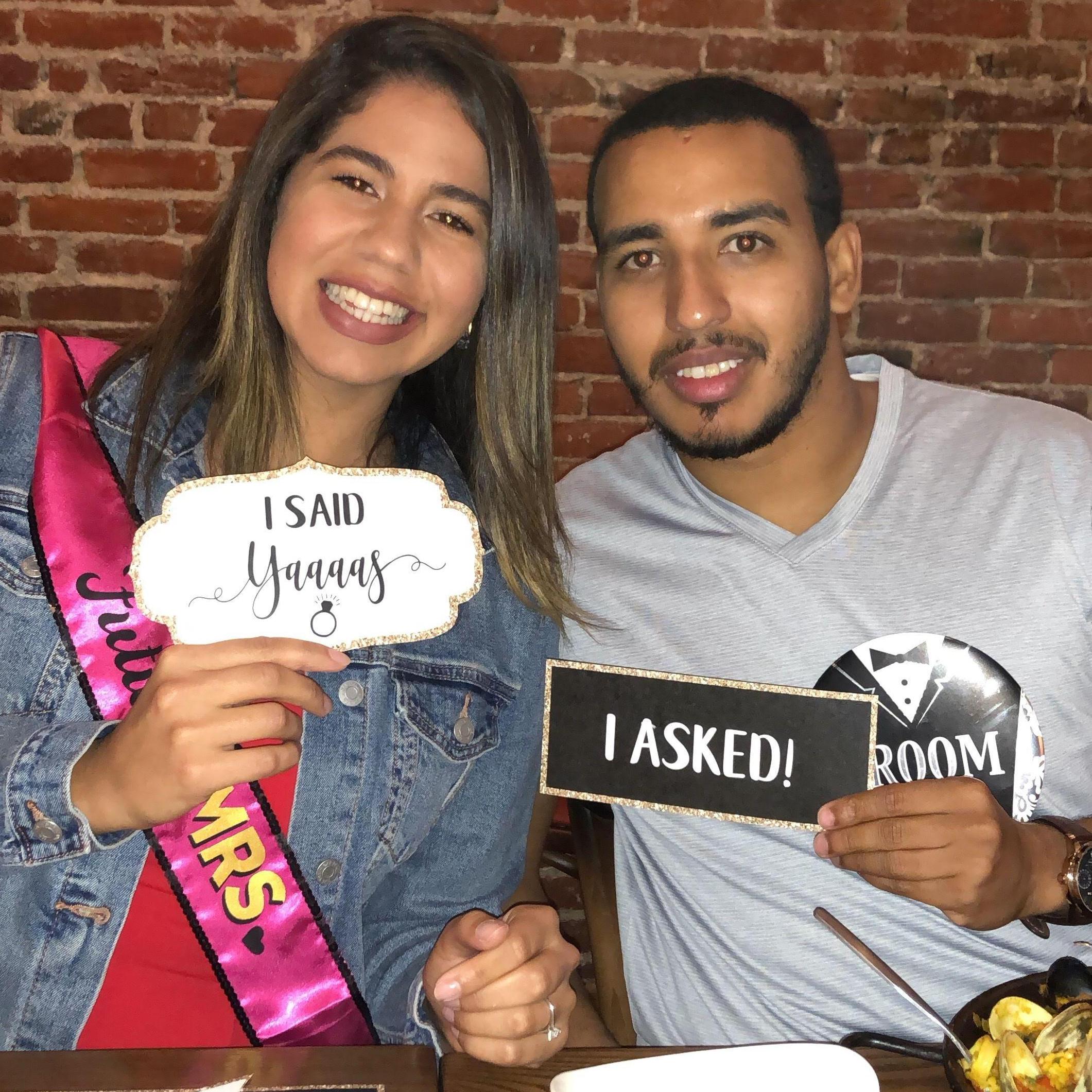 May 2019 - Engagement Dinner Celebration thrown by our tribe.