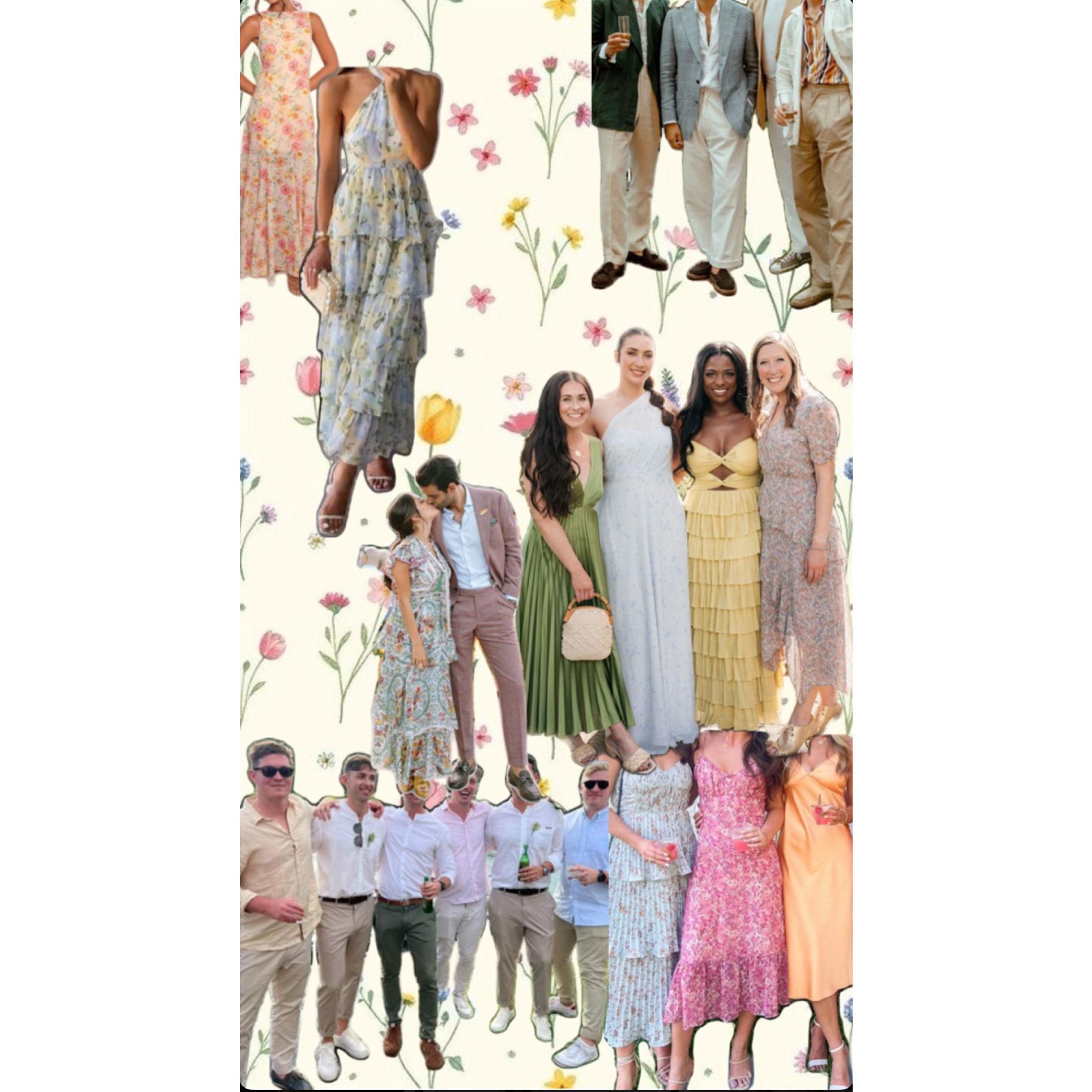 Here you will find details to help plan for our wedding! Including dress codes, color palettes, and style inspiration for events! We cannot wait to celebrate with you in style!