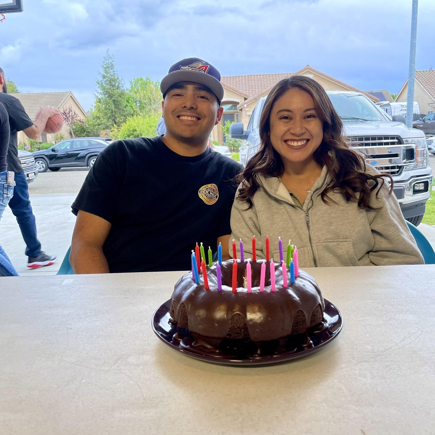 Fun fact: our birthdays are two days apart :)