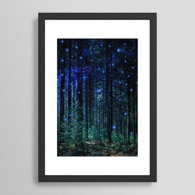 Magical Woodland Framed Art Print