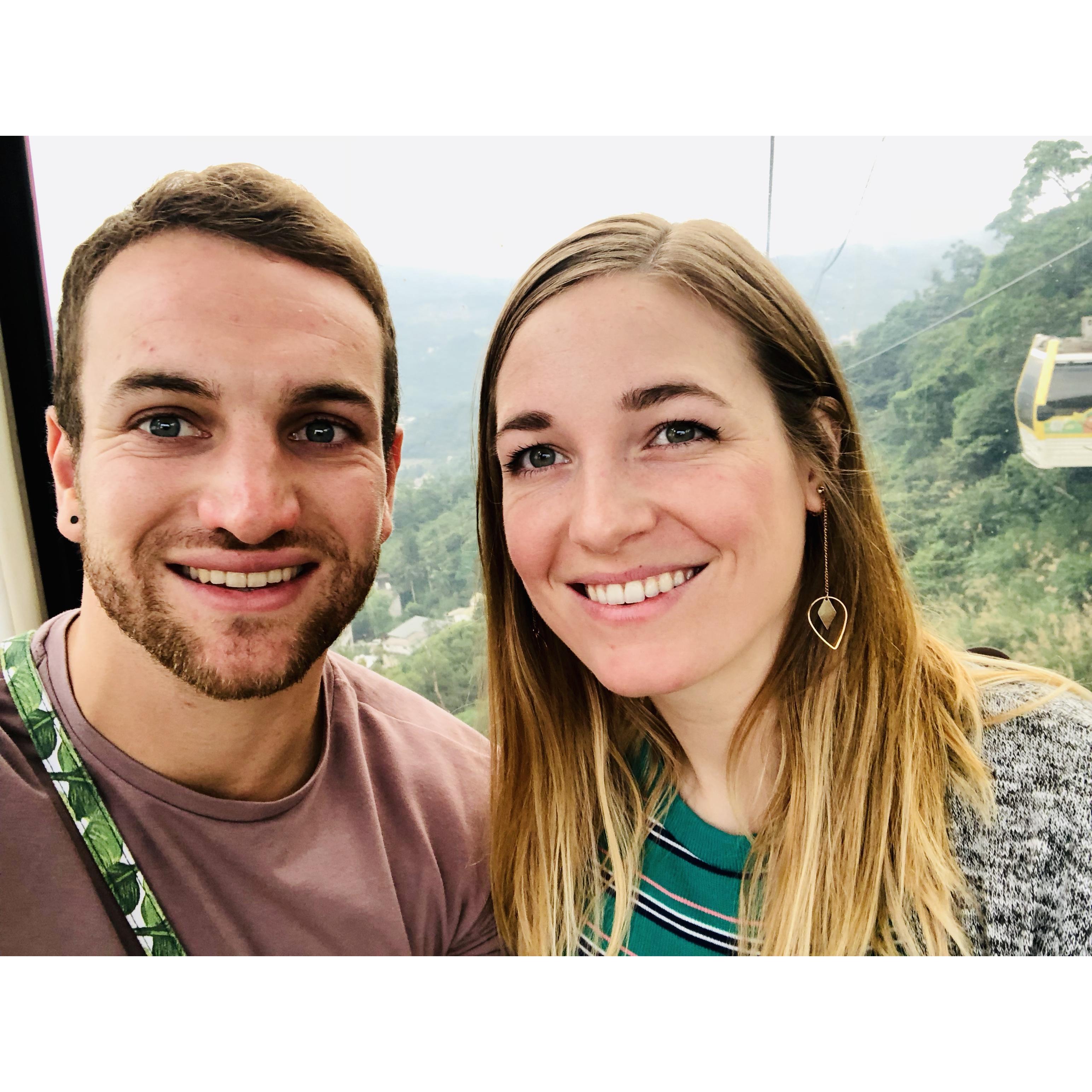 Cable car in Taiwan