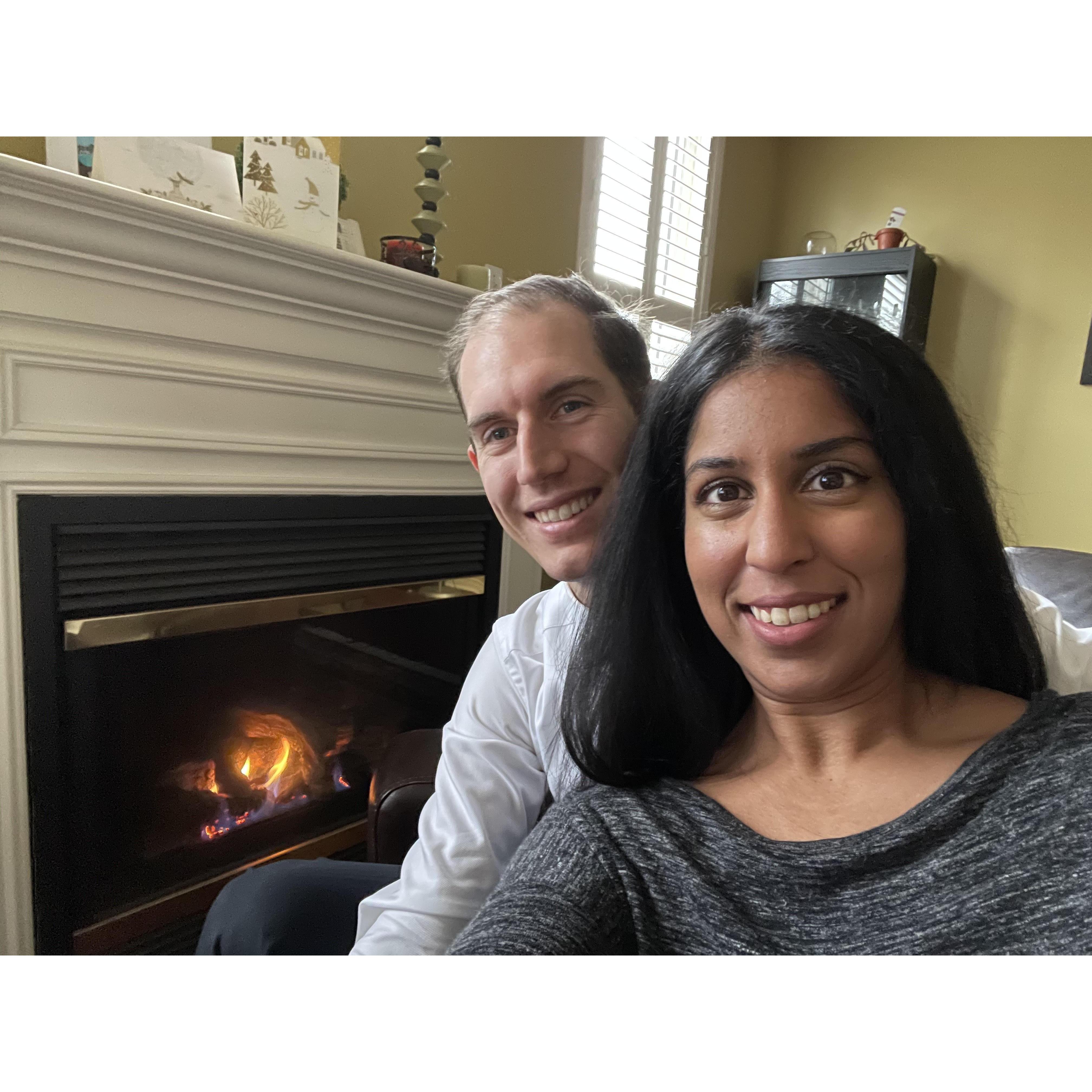 Matthew and Aliya in Toronto