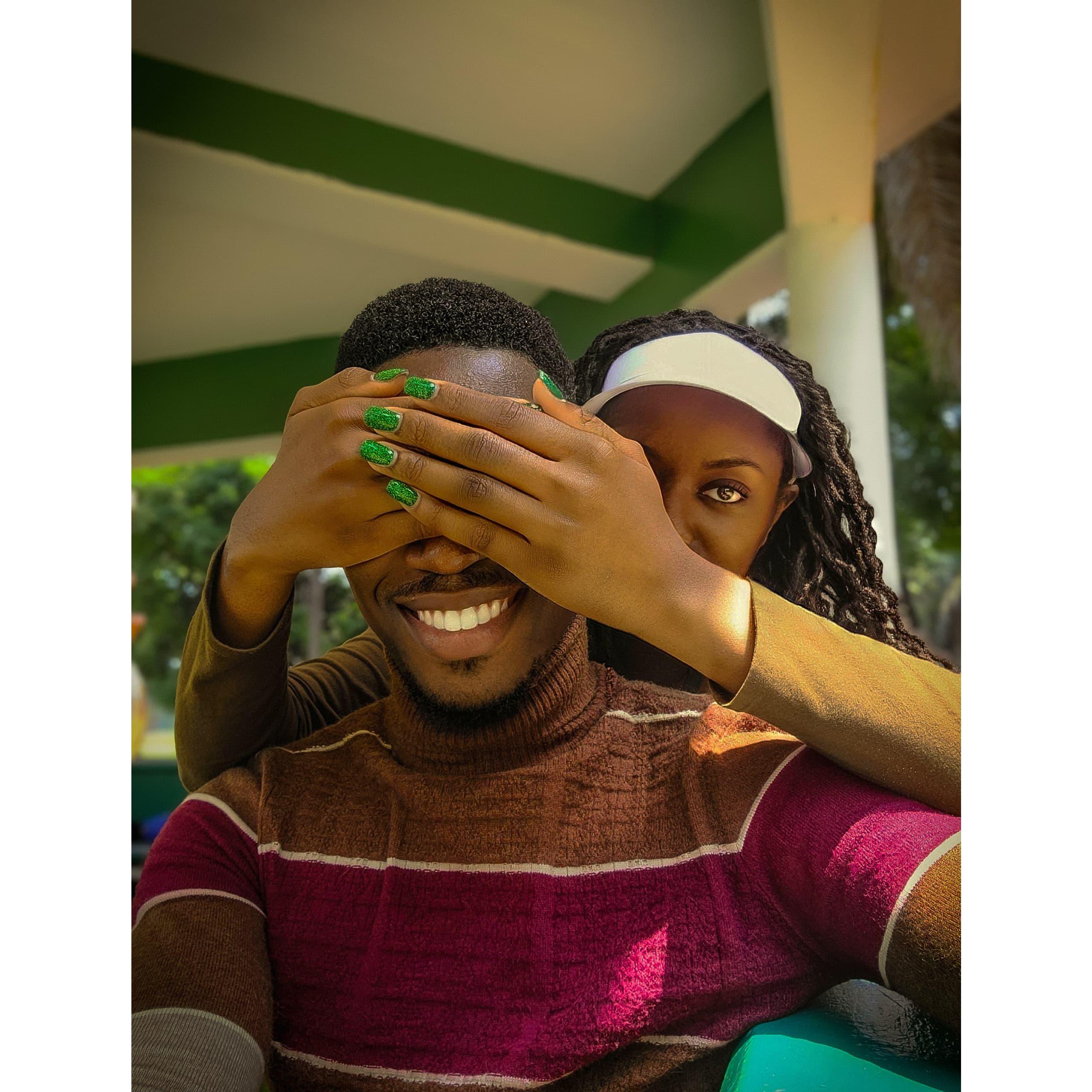 Hide and seek at Okoyi Golf Club 😅