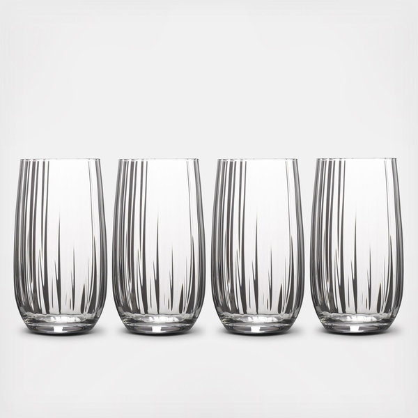Mikasa Optic Highball Glasses - Thumbnail 2