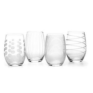 Mikasa® Cheers 17 oz. Stemless Wine Glasses (Set of 4)