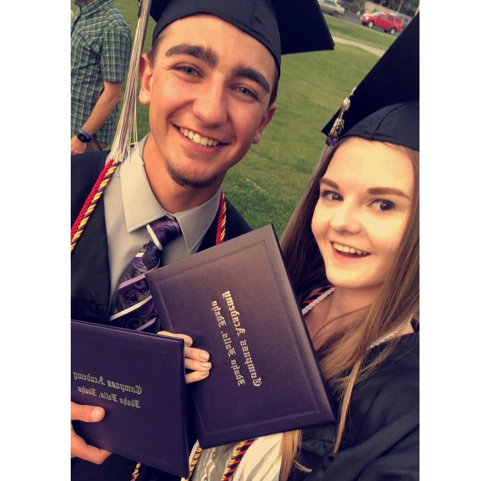 Our Highschool Graduation. June of 2018
