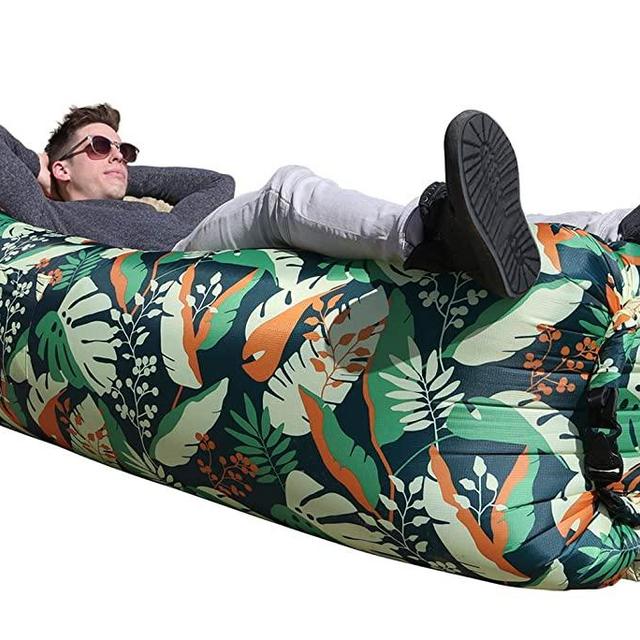 Wekapo Inflatable Lounger Air Sofa Hammock-Portable,Water Proof& Anti-Air Leaking Design-Ideal Couch for Backyard Lakeside Beach Traveling Camping Picnics & Music Festivals