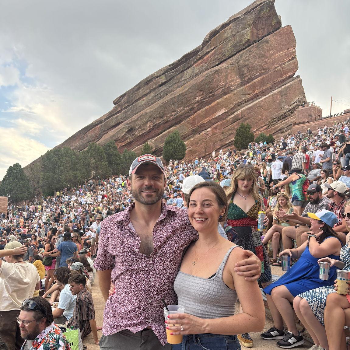 Uly's 1st Widespread Panic concert! Our 1st time at Red Rocks!