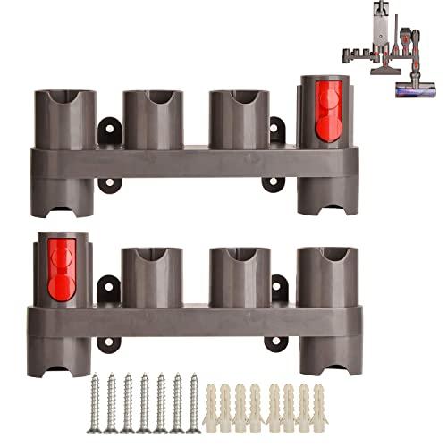 Mount Holder for Dyson V7 V11 V8 V10 Absolute Animal Trigger Motorhead Vacuum Cleaner Attachments Organizer with Expansion Screws,Use On Docking Station Or On Wall