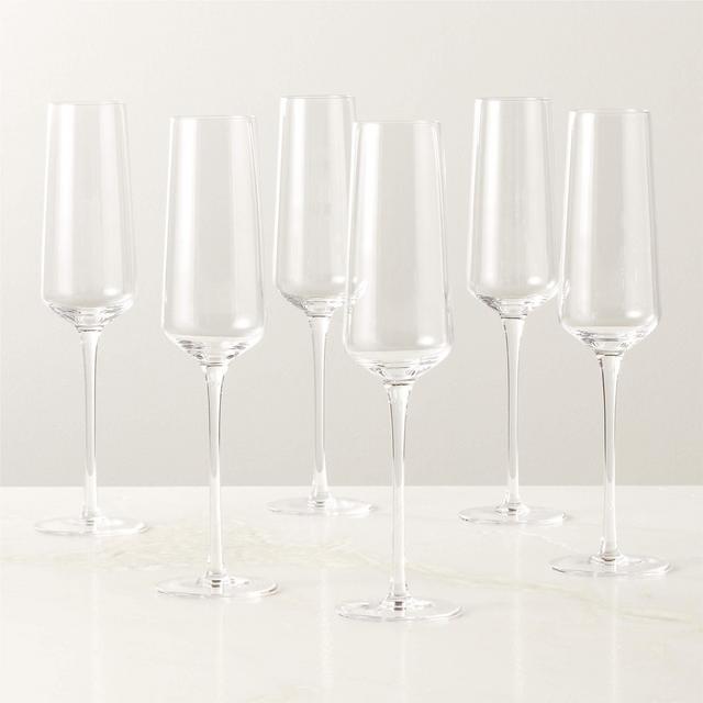 Muse Champagne Flute Set of 6