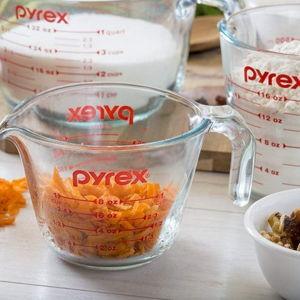 Pyrex Essentials (2-Pack) Glass Measuring Cups Set- Amazon