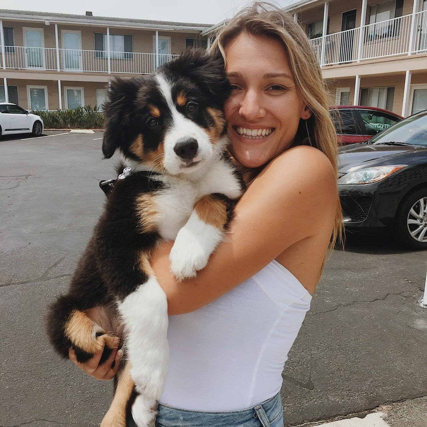 Fun fact: During the first week Shea and Meagan had Remi, she fell off their bed and they feared she’d broken her arm. But their tough girl surprised them by walking it off the very next day!