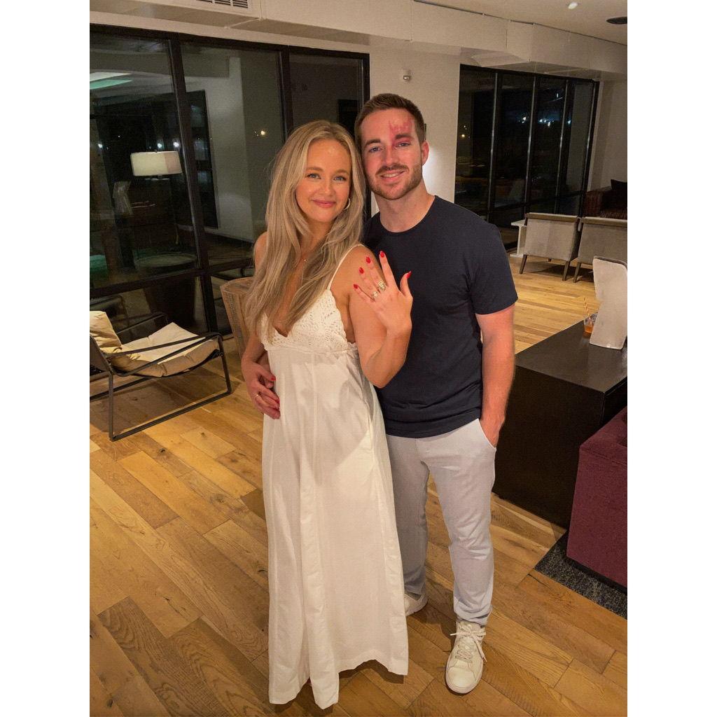 Our friends threw us the sweetest engagement party